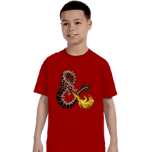Load image into Gallery viewer, Secret_Shirts T-Shirts, Youth / XS / Red Bone Dragon Secret Sale