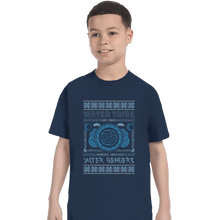 Load image into Gallery viewer, Shirts T-Shirts, Youth / XS / Navy Water Tribe Ugly Sweater