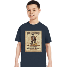 Load image into Gallery viewer, Daily_Deal_Shirts T-Shirts, Youth / XS / Dark Heather One Eyed Willy Rum

