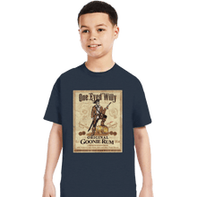 Load image into Gallery viewer, Daily_Deal_Shirts T-Shirts, Youth / XS / Dark Heather One Eyed Willy Rum