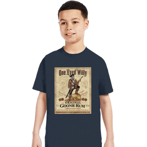 Daily_Deal_Shirts T-Shirts, Youth / XS / Dark Heather One Eyed Willy Rum