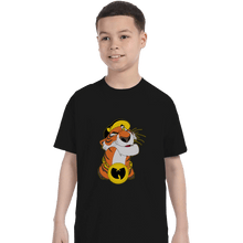 Load image into Gallery viewer, Shirts T-Shirts, Youth / XL / Black Tiger Style
