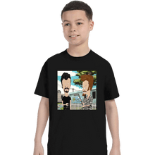 Load image into Gallery viewer, Daily_Deal_Shirts T-Shirts, Youth / XS / Black Trailer Boys