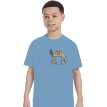 Load image into Gallery viewer, Shirts T-Shirts, Youth / XL / Powder Blue Baby Pocket