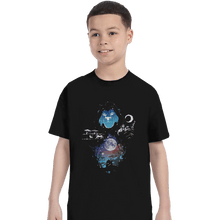 Load image into Gallery viewer, Shirts T-Shirts, Youth / XL / Black Look At The Stars
