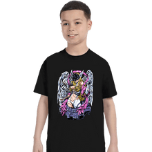 Load image into Gallery viewer, Secret_Shirts T-Shirts, Youth / XS / Black Battle Angewomon