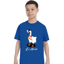 Load image into Gallery viewer, Secret_Shirts T-Shirts, Youth / XS / Royal Blue Le Honk