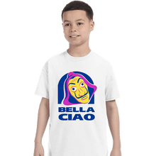 Load image into Gallery viewer, Shirts T-Shirts, Youth / XS / White Bella Ciao Tacos