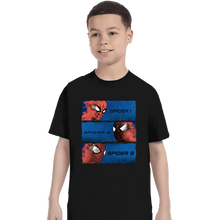 Load image into Gallery viewer, Daily_Deal_Shirts T-Shirts, Youth / XS / Black Spiders