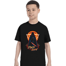 Load image into Gallery viewer, Shirts T-Shirts, Youth / XS / Black Retro Dark Lord