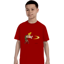 Load image into Gallery viewer, Shirts T-Shirts, Youth / XS / Red Sonic Bravo