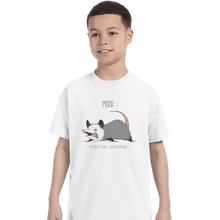 Load image into Gallery viewer, Secret_Shirts T-Shirts, Youth / XS / White Mood Possum Secret Sale
