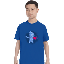Load image into Gallery viewer, Shirts T-Shirts, Youth / XS / Royal Blue Neverheart