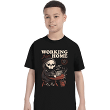 Load image into Gallery viewer, Shirts T-Shirts, Youth / XS / Black Working From Home