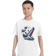Load image into Gallery viewer, Shirts T-Shirts, Youth / XL / White The Wave Titanic
