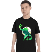 Load image into Gallery viewer, Shirts T-Shirts, Youth / XS / Black Loki Sunset