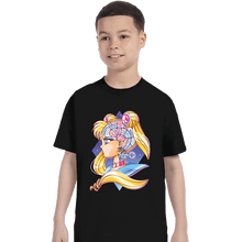 Load image into Gallery viewer, Shirts T-Shirts, Youth / XS / Black Magical Lock and Time Key