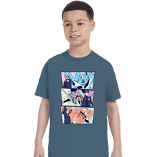Load image into Gallery viewer, Daily_Deal_Shirts T-Shirts, Youth / XS / Indigo Blue Eva Kids
