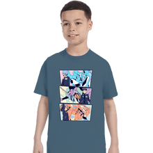 Load image into Gallery viewer, Daily_Deal_Shirts T-Shirts, Youth / XS / Indigo Blue Eva Kids