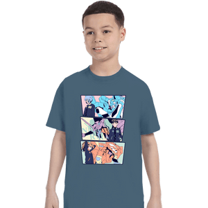 Daily_Deal_Shirts T-Shirts, Youth / XS / Indigo Blue Eva Kids