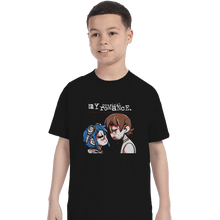 Load image into Gallery viewer, Shirts T-Shirts, Youth / Small / Black My Comical Romance