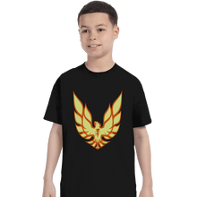 Load image into Gallery viewer, Shirts T-Shirts, Youth / XL / Black Dark Phoenix Firebird