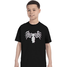 Load image into Gallery viewer, Shirts T-Shirts, Youth / XL / Black Glitch Symbiote