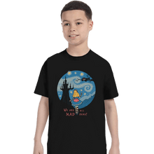 Load image into Gallery viewer, Daily_Deal_Shirts T-Shirts, Youth / XS / Black Starry Wonderland