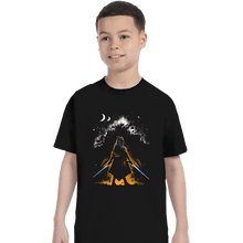 Load image into Gallery viewer, Daily_Deal_Shirts T-Shirts, Youth / XS / Black Twin Blade Fulcrum