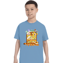 Load image into Gallery viewer, Daily_Deal_Shirts T-Shirts, Youth / XS / Powder Blue Anime Bus