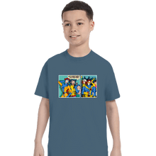 Load image into Gallery viewer, Shirts T-Shirts, Youth / XS / Indigo Blue Clueless Scotty
