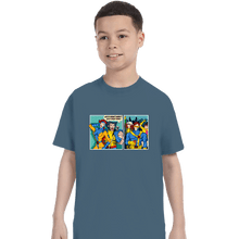 Load image into Gallery viewer, Shirts T-Shirts, Youth / XS / Indigo Blue Clueless Scotty