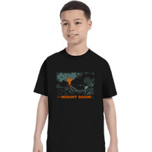Load image into Gallery viewer, Shirts T-Shirts, Youth / XS / Black Visit Mount Doom