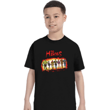 Load image into Gallery viewer, Secret_Shirts T-Shirts, Youth / XS / Black The Heroes!