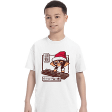 Load image into Gallery viewer, Secret_Shirts T-Shirts, Youth / XS / White MogwaiSong