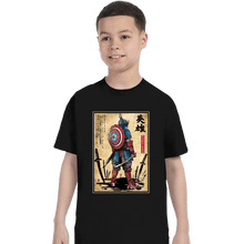 Load image into Gallery viewer, Daily_Deal_Shirts T-Shirts, Youth / XS / Black Captain Samurai