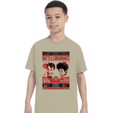 Load image into Gallery viewer, Daily_Deal_Shirts T-Shirts, Youth / XS / Sand Battle Of The Braniacs