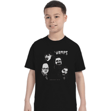 Load image into Gallery viewer, Shirts T-Shirts, Youth / Small / Black The Vamps