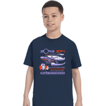 Load image into Gallery viewer, Secret_Shirts T-Shirts, Youth / XS / Navy Ask About the Little Red Button