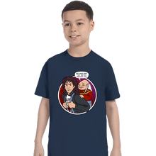 Load image into Gallery viewer, Daily_Deal_Shirts T-Shirts, Youth / XS / Navy Feel The Metal