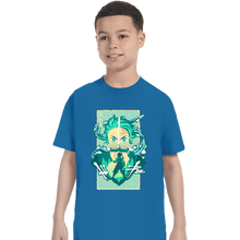 Load image into Gallery viewer, Shirts T-Shirts, Youth / XS / Sapphire Water Breathing