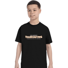 Load image into Gallery viewer, Daily_Deal_Shirts T-Shirts, Youth / XS / Black Carpenter&#39;s Thanksgiving
