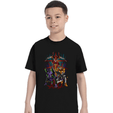 Load image into Gallery viewer, Shirts T-Shirts, Youth / XS / Black EVA Squad
