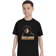 Load image into Gallery viewer, Daily_Deal_Shirts T-Shirts, Youth / XS / Black I'm Your Huckleberry