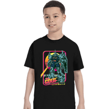 Load image into Gallery viewer, Daily_Deal_Shirts T-Shirts, Youth / XS / Black MS-07B Gouf