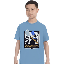 Load image into Gallery viewer, Daily_Deal_Shirts T-Shirts, Youth / XS / Powder Blue La Raccacoonie