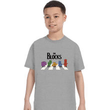 Load image into Gallery viewer, Last_Chance_Shirts T-Shirts, Youth / XS / Sports Grey The Blocks