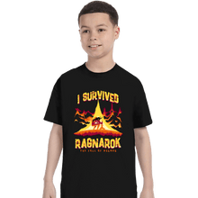 Load image into Gallery viewer, Daily_Deal_Shirts T-Shirts, Youth / XS / Black I Survived Ragnarok