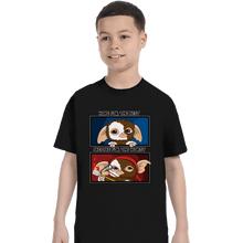 Load image into Gallery viewer, Secret_Shirts T-Shirts, Youth / XS / Black Gizmo Prepared