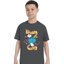 Load image into Gallery viewer, Daily_Deal_Shirts T-Shirts, Youth / XS / Charcoal Chaotic Trash